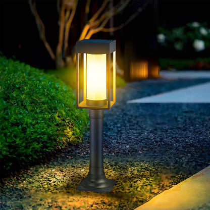 Waterproof Solar Rectangular Outdoor Lawn Landscape Light - Flare Shack