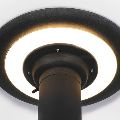 Waterproof Solar Round UFO Shaped LED Path Lights Outdoor Lawn Lights