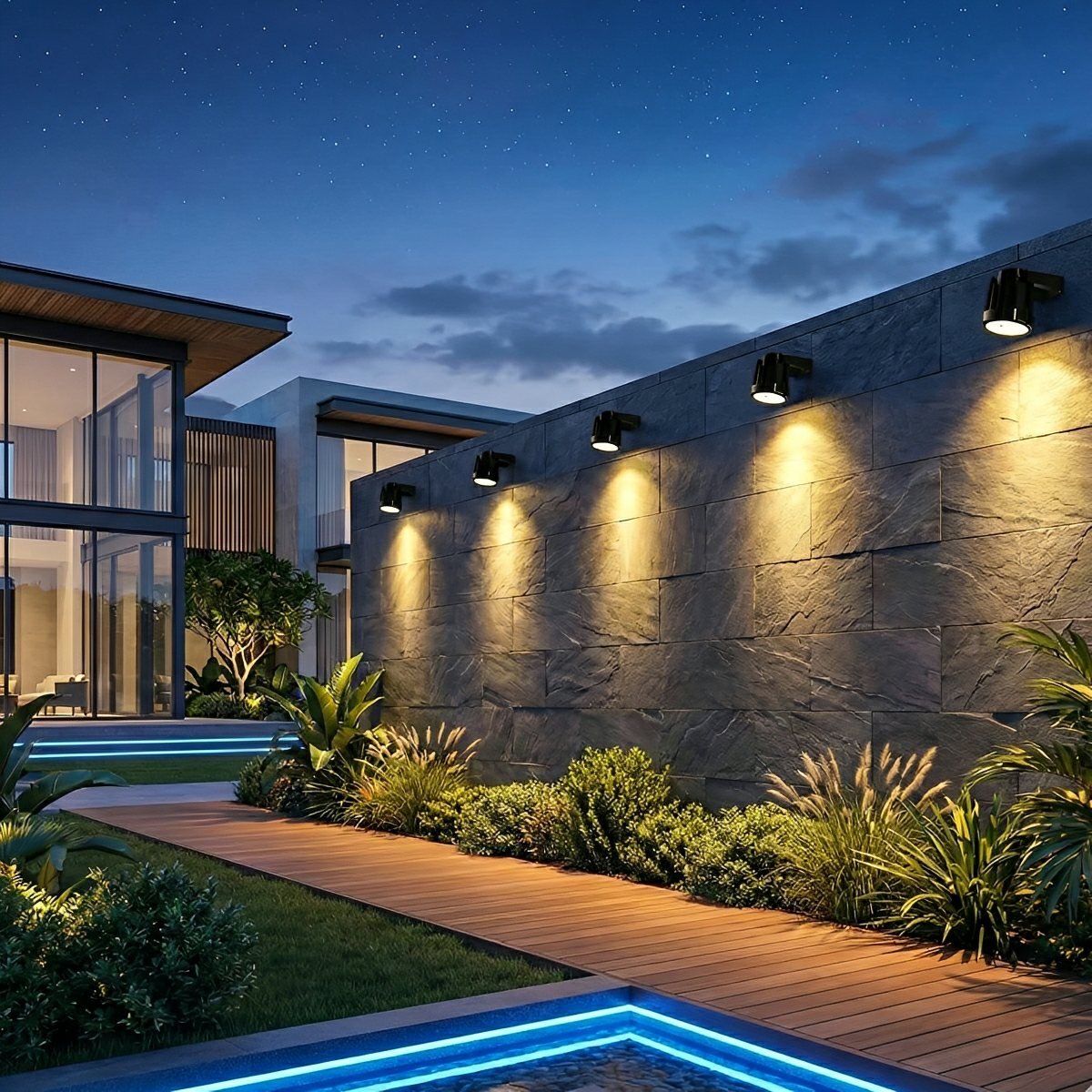 Waterproof Solar Spot LED Light Landscape Lighting