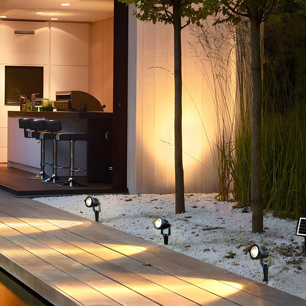 Waterproof Solar Spot LED Light Landscape Lighting - Flare Shack