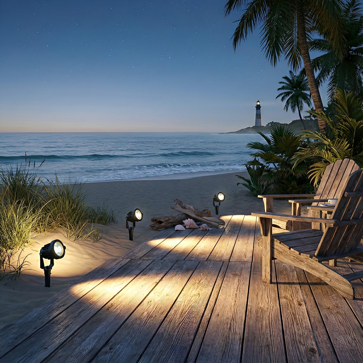 Waterproof Solar Spot LED Light Landscape Lighting - Flare Shack