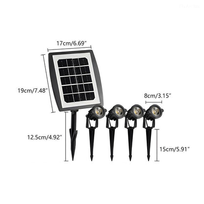 Waterproof Solar Spot LED Light Landscape Lighting