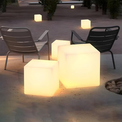 Waterproof Solar Square Cube LED Outdoor Landscape Lighting - Flare Shack