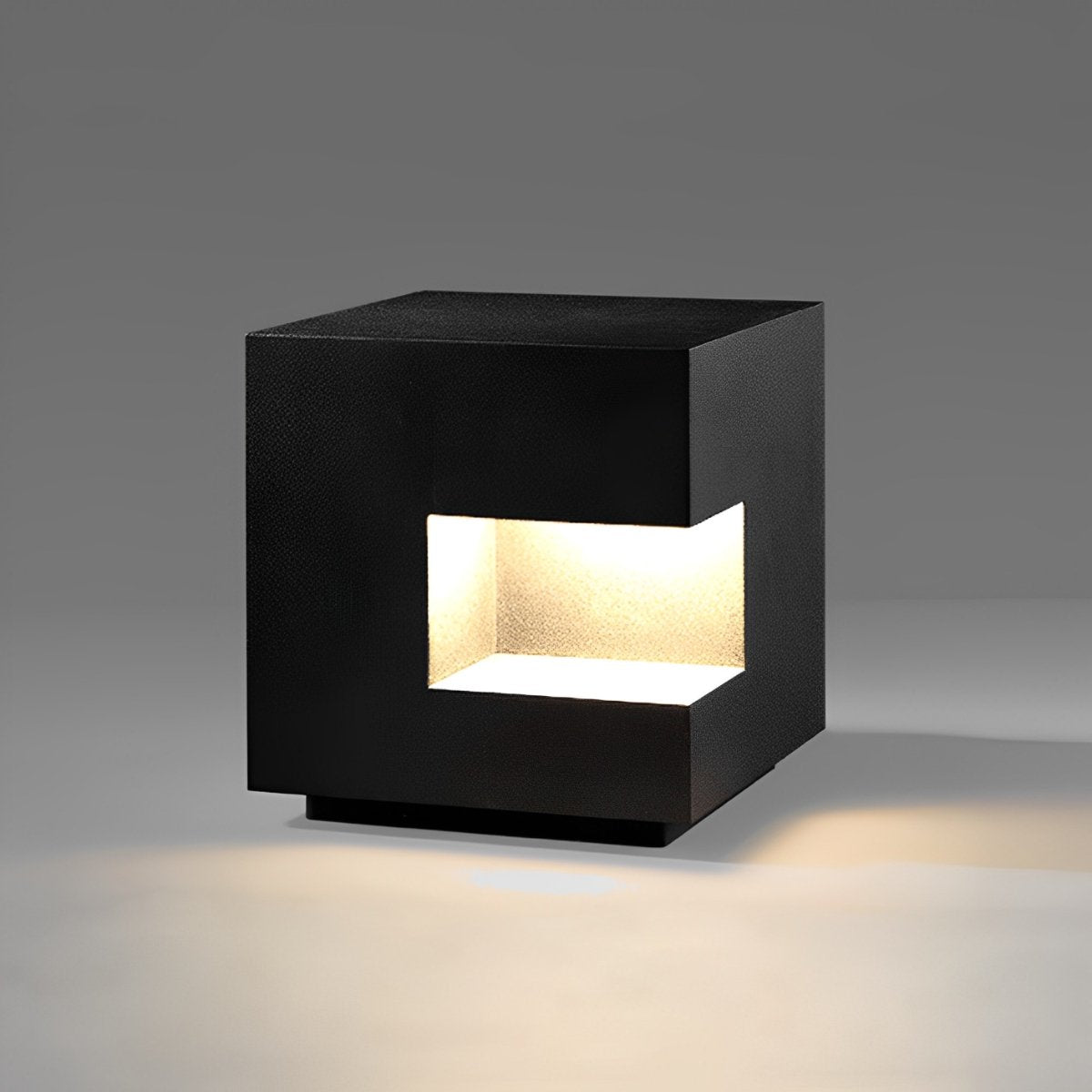 Waterproof Cube LED Outdoor Post Lights