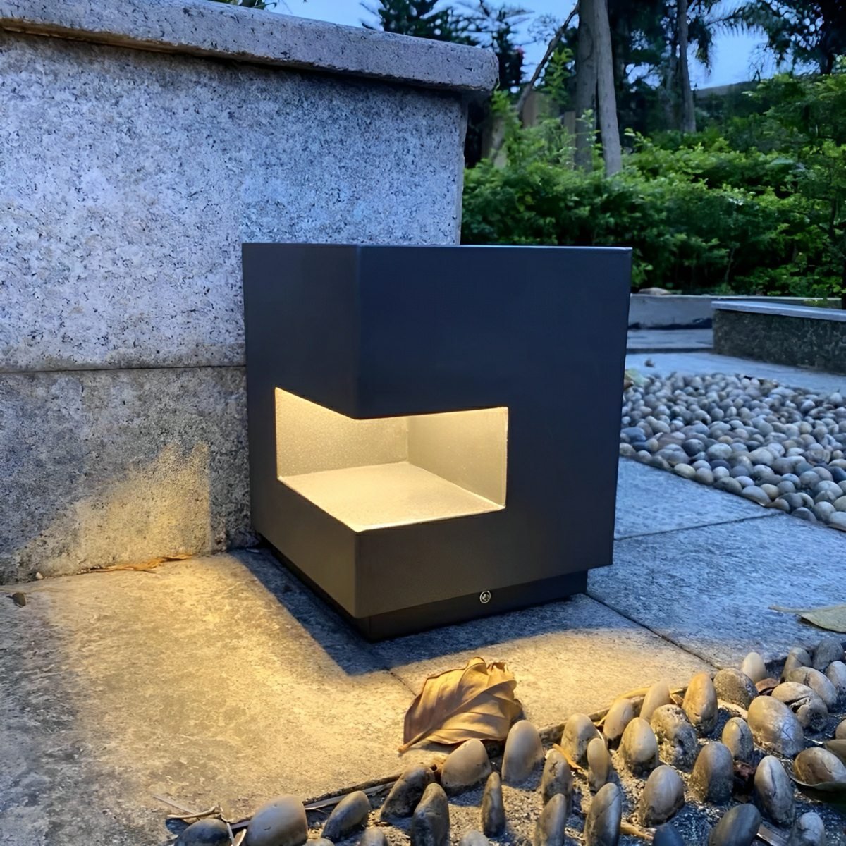 Waterproof Square LED Outdoor Post Lights - Flare Shack