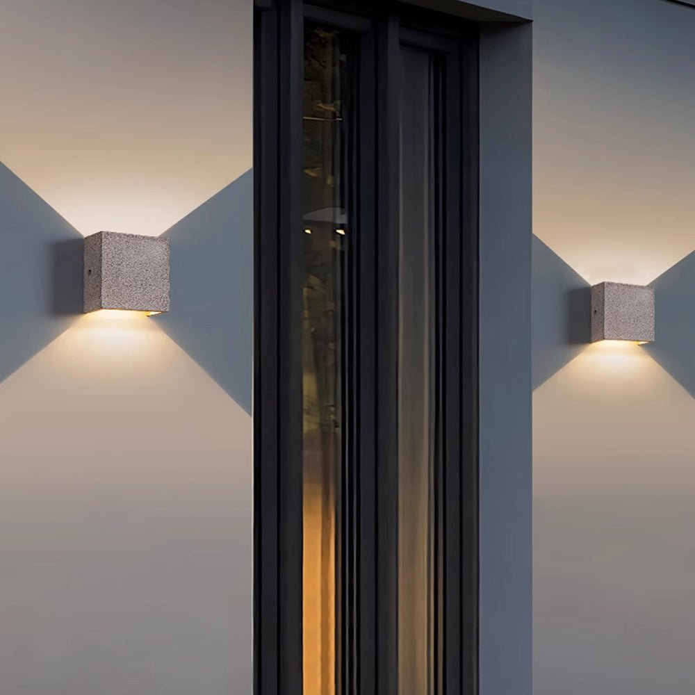 Waterproof Square Up and Down LED Outdoor Wall Sconces - Flare Shack