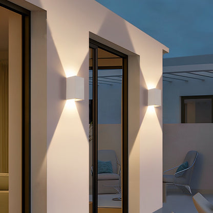 Waterproof Square Up and Down LED Outdoor Wall Sconces - Flare Shack
