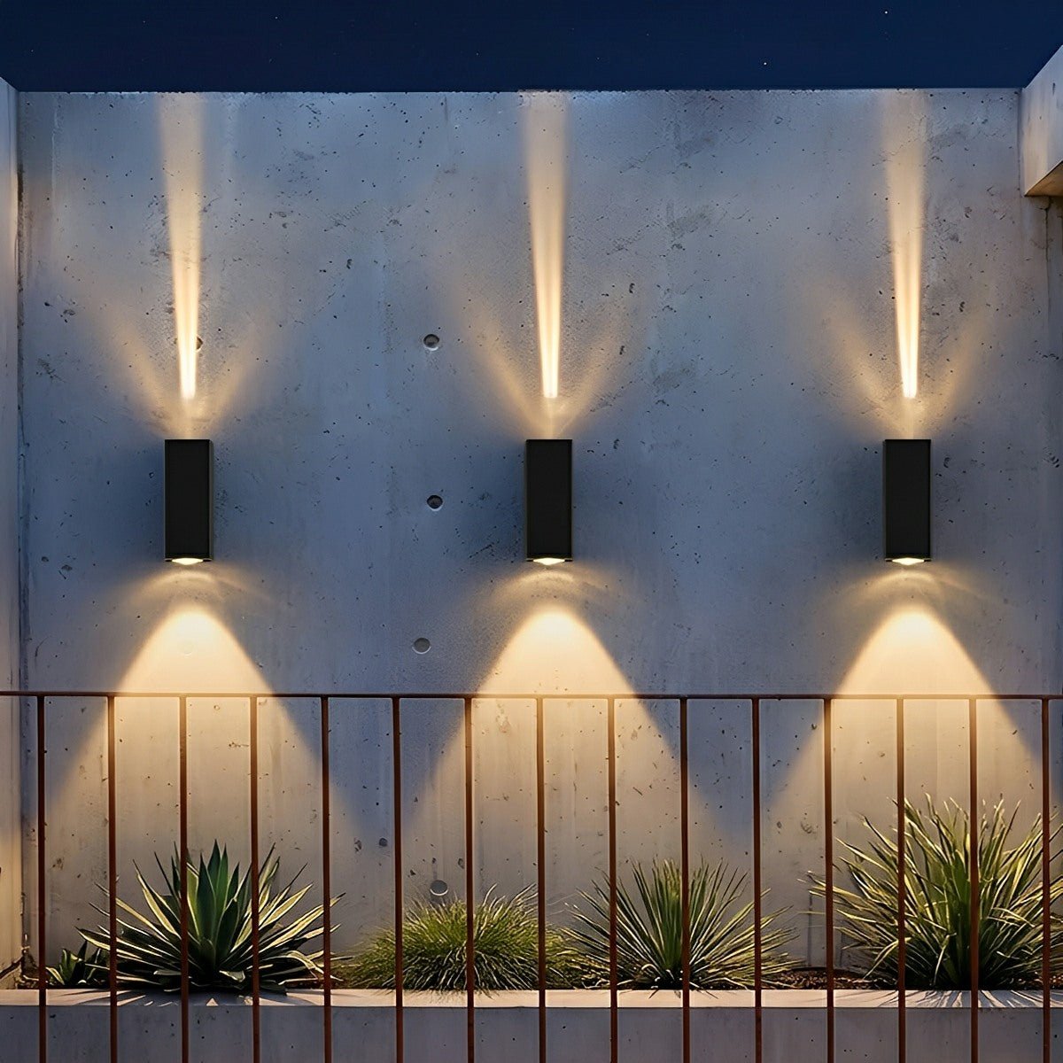Waterproof Up and Down LED Outdoor Wall Light Spotlight - Flare Shack