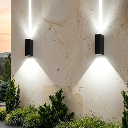 Waterproof Up and Down LED Outdoor Wall Light Spotlight - Flare Shack