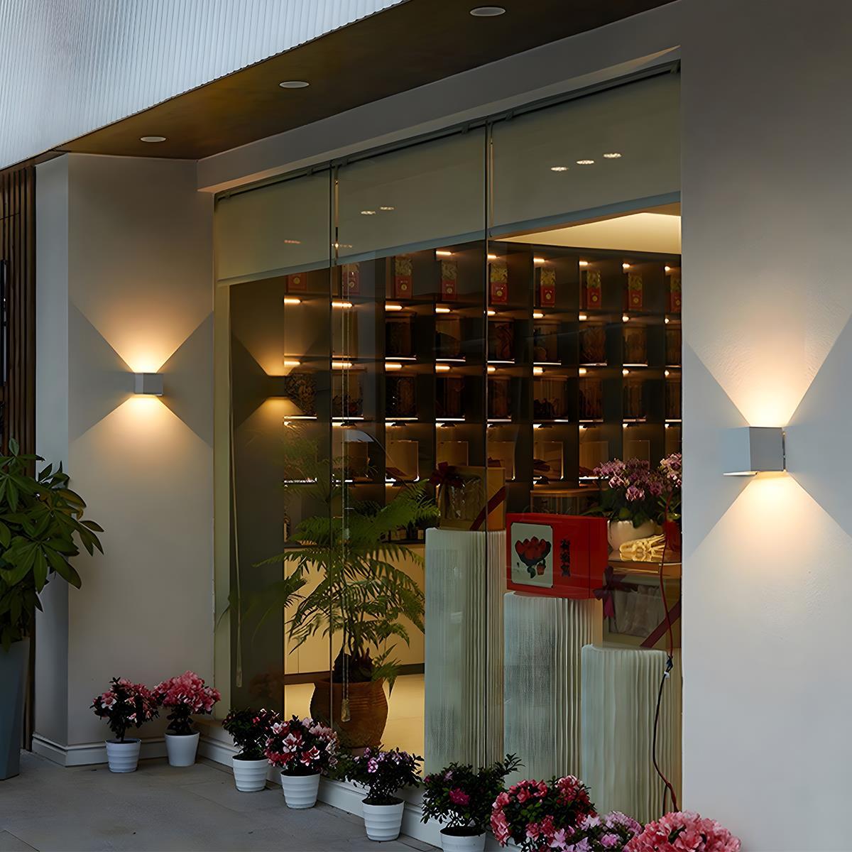 Waterproof Up and Down LED Outdoor Wall Sconces - Flare Shack