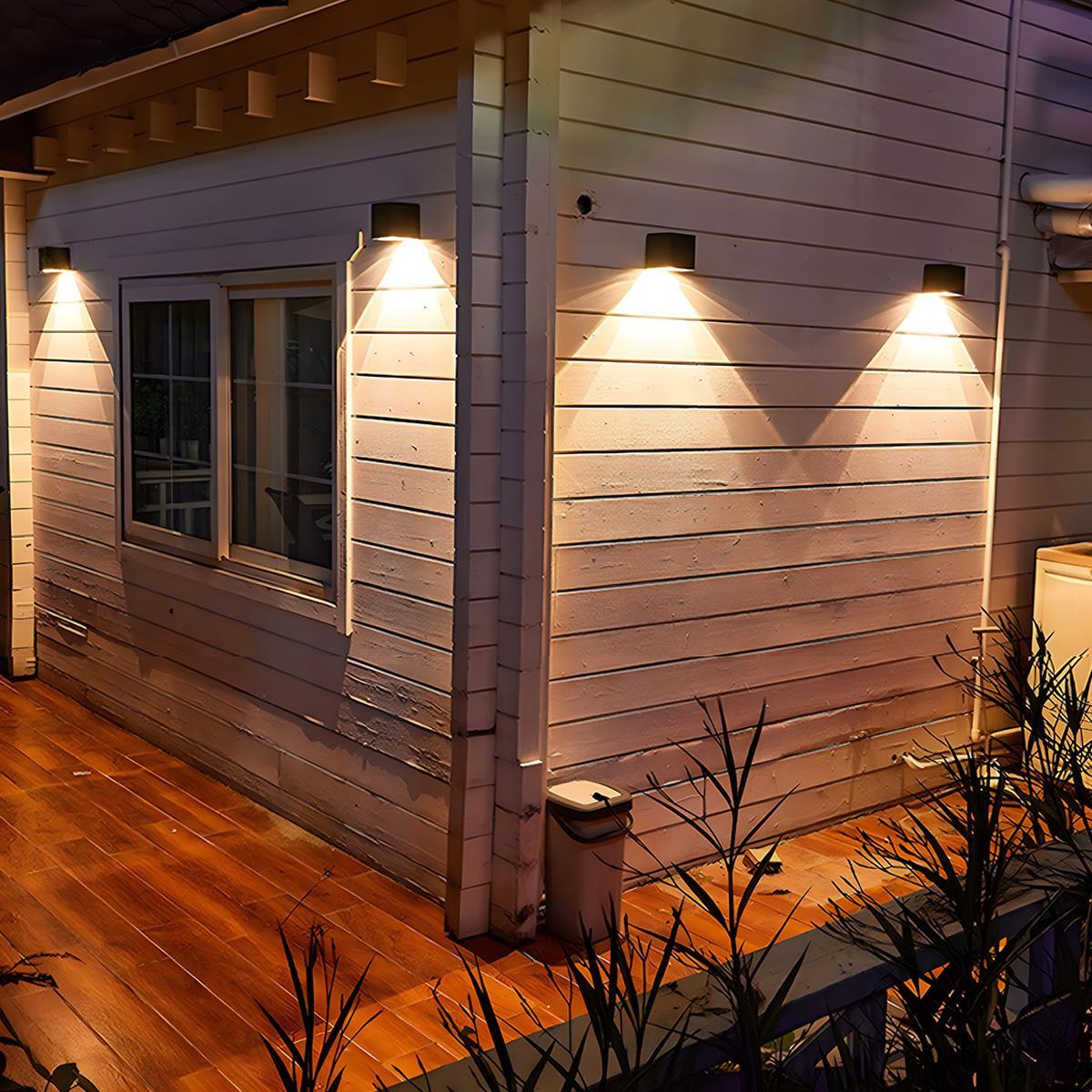 Waterproof Up and Down LED Outdoor Wall Sconces