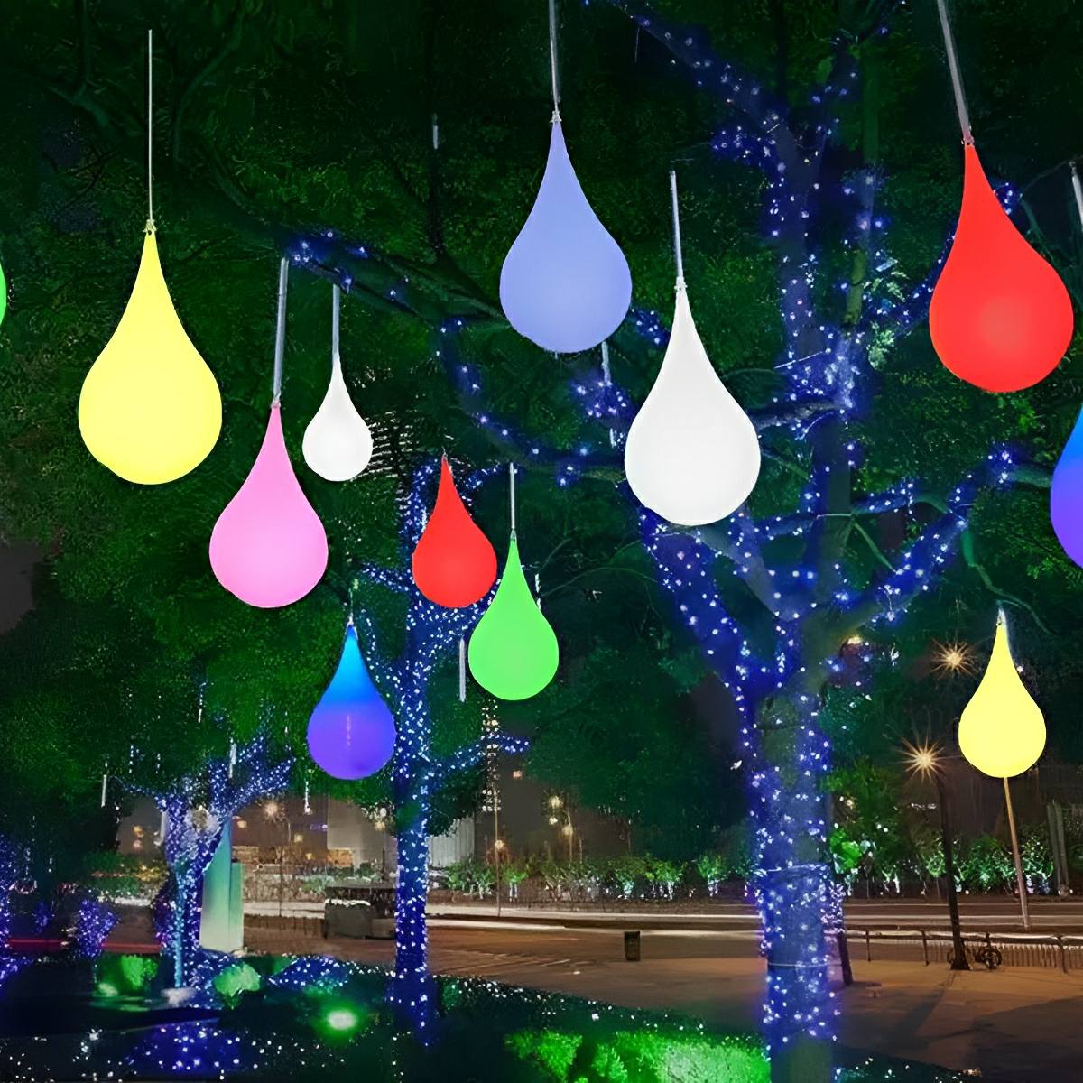 Waterproof Water Drop Outdoor Hanging Light - Flare Shack