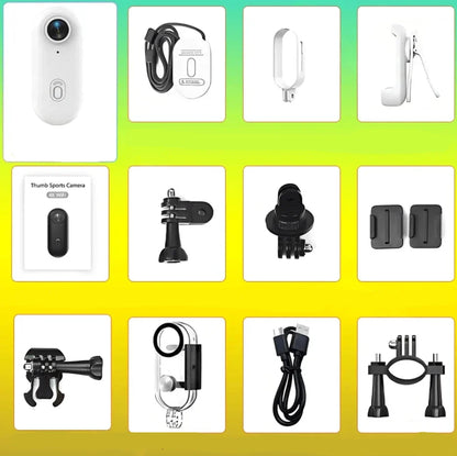 Action Camera Mini 4K 1080P Helmet And Bike Mount WiFi Full HD Sports Cam Summer 2026 Gear For Action Sports